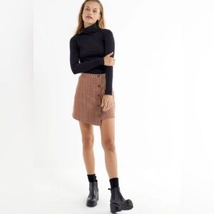 Urban Outfitters Ellie Rust Striped Skirt NWT